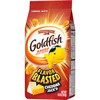 Goldfish Flavor Blasted Cheddar Jack'd Crackers, Snack Crackers, 6.6 oz