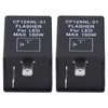2Pcs LED Flasher 2‑Pin Electronic Relay Normally Open Car Turn