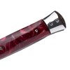 Switchblade Oil Hair Comb Stainless Steel Automatic Spring Folding Comb
