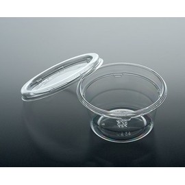 Clean Cup 3.4 fl oz (90 ml) Main Unit (90BL), Lid (90TCL), 100 Each Sold as a Set