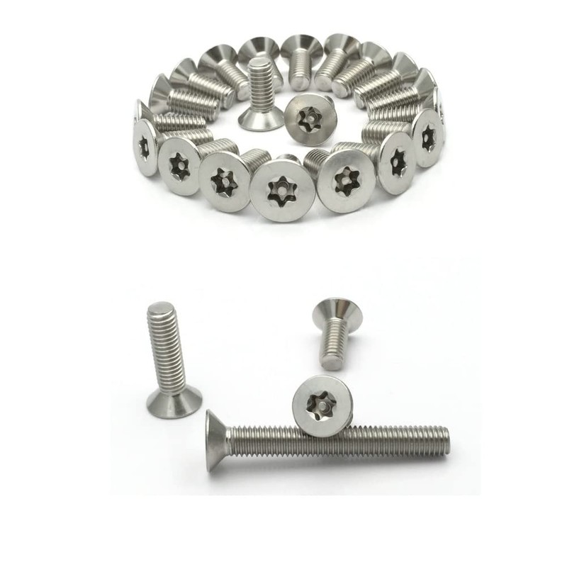 BOZONLI Torx Bolts M3 - TX Socket Countersunk Machine Screws