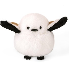 ABEARCAR Bird Stuffed Animal Realistic Cute Tit Bird Plush Backpack Pendant Simulation 4.3" Toy Plush Suitable Christmas Birthday Valentine's Day Gift for Kids