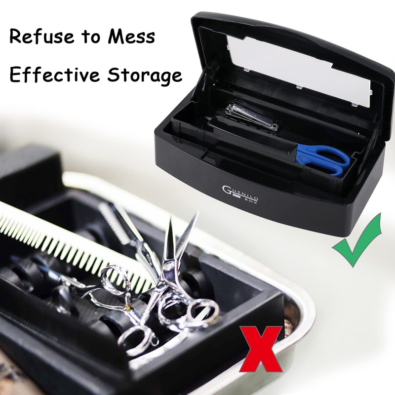Gusnilo nail art tools sterilizer box for nail tools, tweezers,