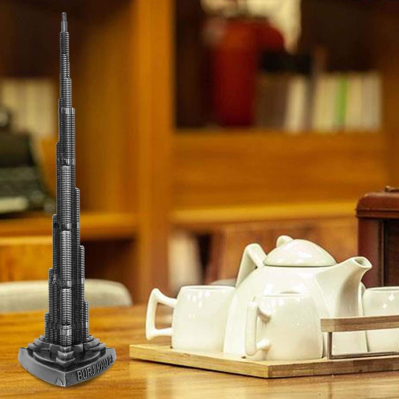 Aqur2020 Burj Khalifa Tower Model Alloy Miniature Dubai Tower Model