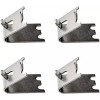 DELFIELD Clip, Shelf, Zinc Plated 4 pieces