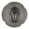 Ashtray Zinc Alloy Retro Egyptian Pharaoh Pattern Living Room Decoration