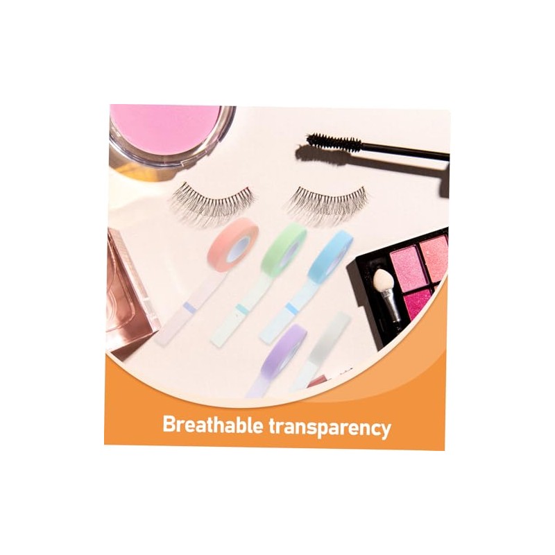 Baluue 5piezas Cinta Para Sombras De Ojos Transpirable Para Extensiones