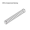 TA-VIGOR 10Pcs Extended Compressed Spring, 6mm OD, 0.5mm Wire Size,