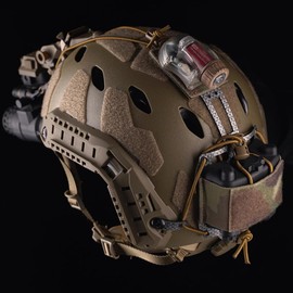 Tactical Helmet NVG Battery Pouch,T-Shaped Battery Storage Holder Pack with Hook and Loop Counterweight Bag