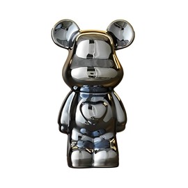 Figurine, Stylish Object, Interior Decoration, Miscellaneous Goods, Bear (Black)