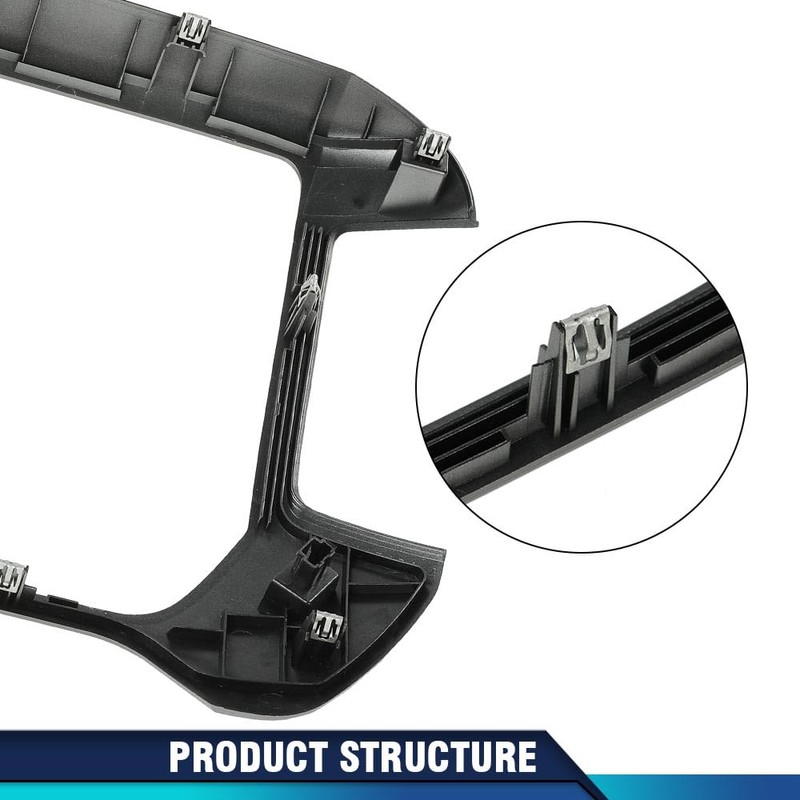 PIT66 Dash Center Control Bezel Panel Compatible with Chevy Silverado