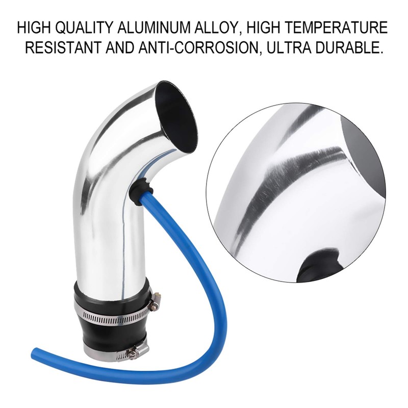 76mm/3inch Universal Car Cold Air Intake Pipe Tube Hose Kit