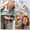 RFID Card Holder Wallet, Keychain Wristlet Wallet With 9 Card
