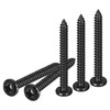 DTGN #12x2" Black Screws - 25Pack - 304 Stainless Steel