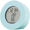 Tanita Thermometer/Hygrometer Clock Temperature Humidity Digital Tabletop Magnet Light Blue