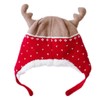 Home Prefer Baby Toddler Kids Christmas Hats Cotton Brocade Knit