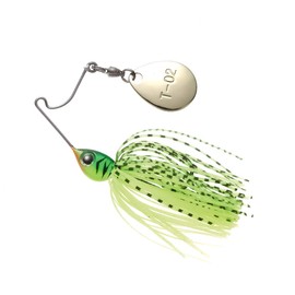 TIEMCO CT Cure Pop Spin, 0.2 oz (7 g), #04, Fire Tiger, 2.0 inches (50 mm)