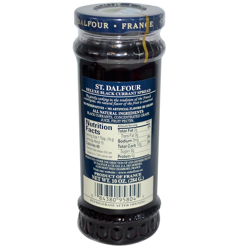 St Dalfour Black Currant 100% Fruit Conserve