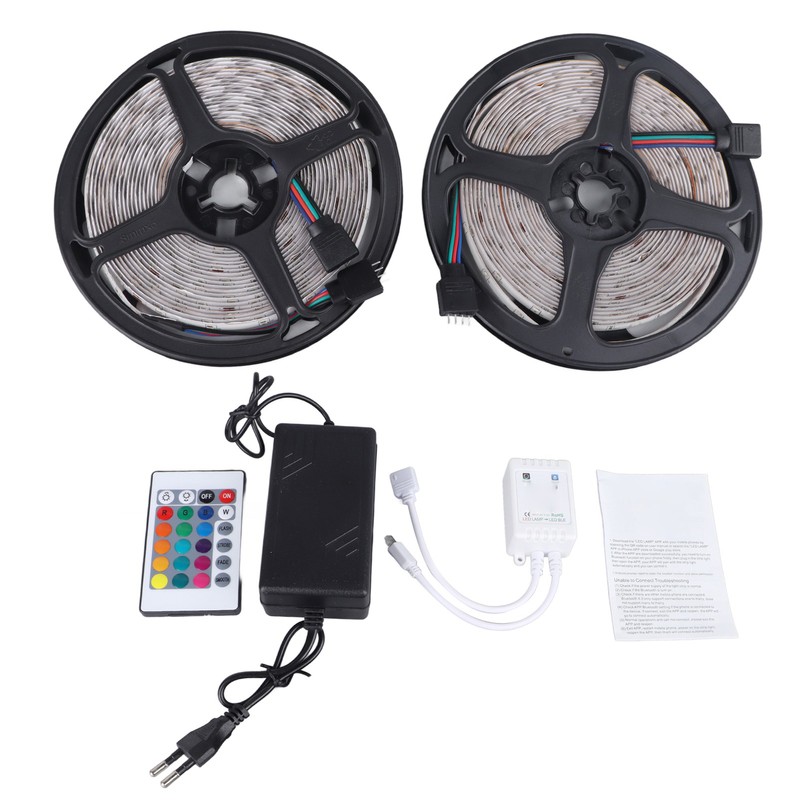 12V 5050 RGB LED Strip Light 2835 Colorful 60 Light