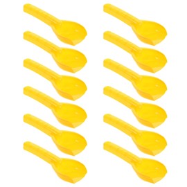 Kisangel Pack of 12 Beach Sand Shovels, Plastic Sand Shovels, Beach Toy Shovels for Children, Toddlers, Boys, Girls, Fun Birthday Party Favours