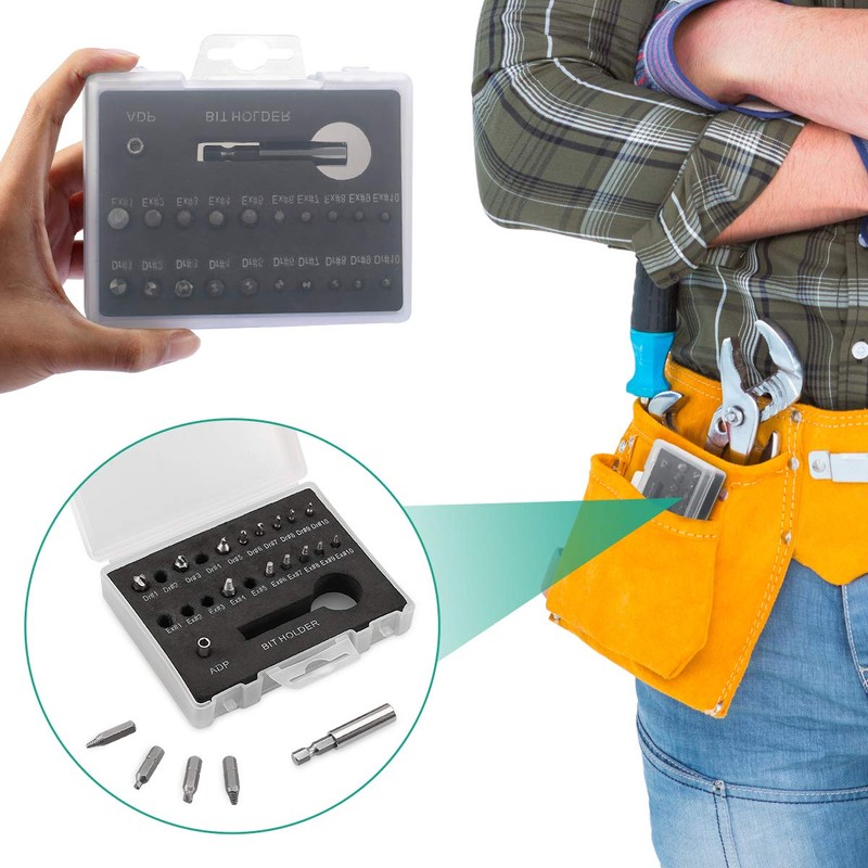 Damaged Screw Extractor Set, 22 Pcs Stripped Screw Extractor Set,