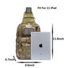 HPDF Tactical Sling Backpack Military Crossbody Bag Pack for Mens