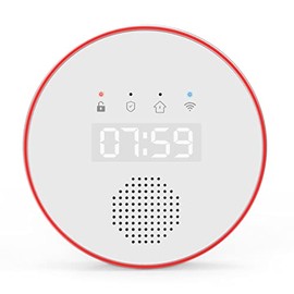YISEELE Alarm Base Station with Built-in Siren, Phone APP and SMS Push Work with Alexa, Google Assistant, YX-800 Alarm System-1
