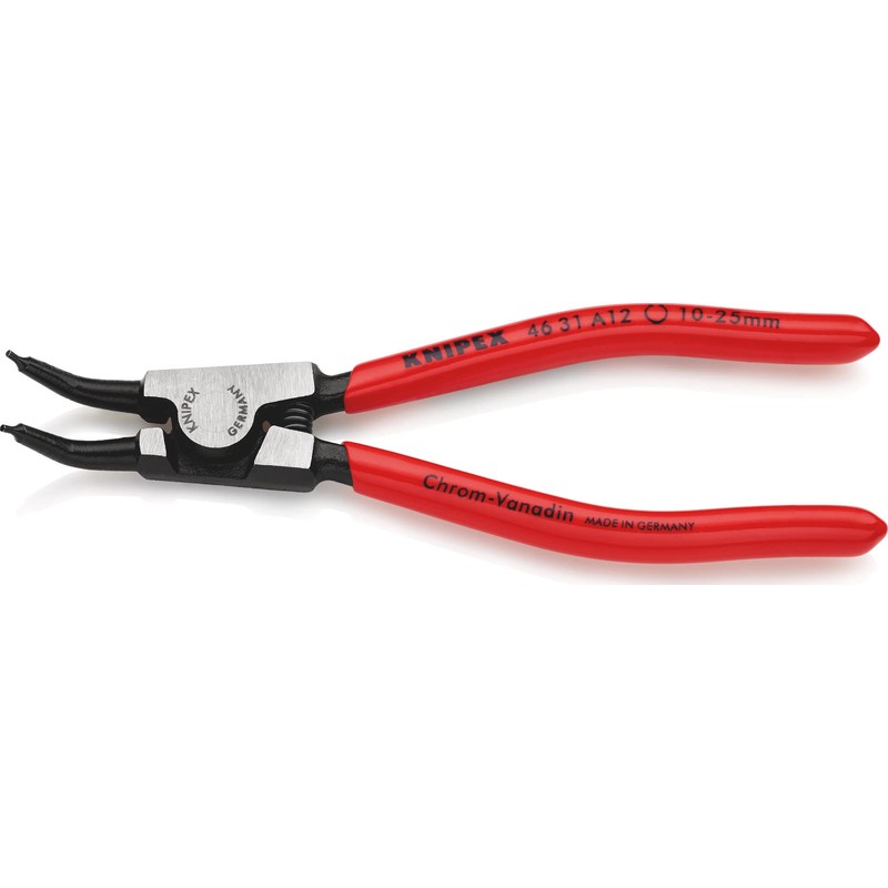Knipex Circlip Pliers External 45 Bent Tip 10-25Mm A12