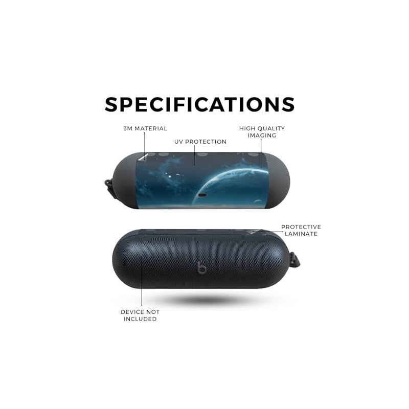 Speaker Skin Compatible with Beats Pill (2024) - Outer Space