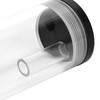 Water Cooling Tank Acrylic Cylindrical 3‑Hole G1/4 Thread Reservoir Computer