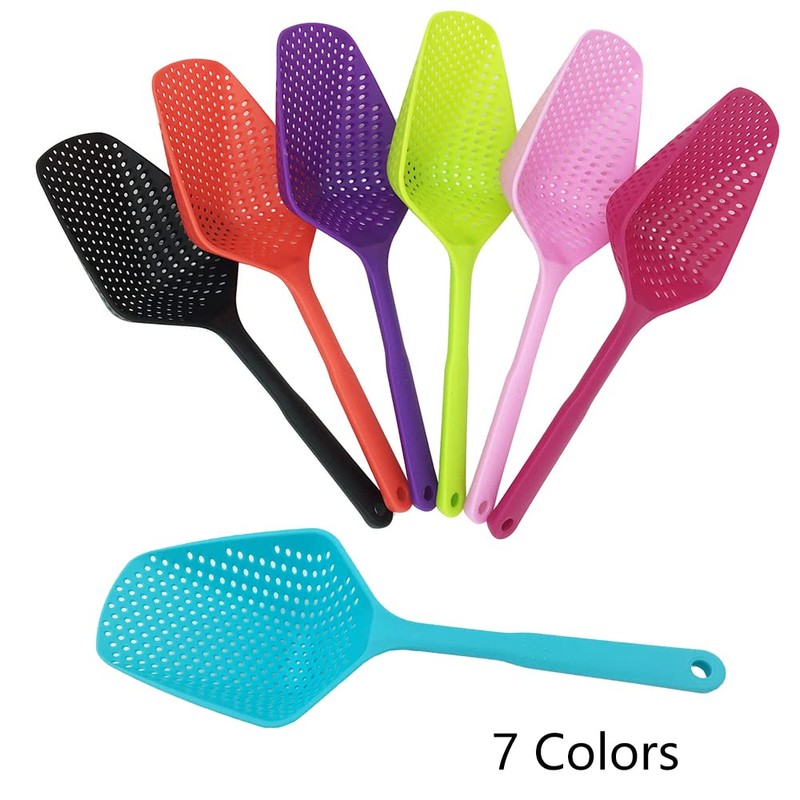 Scoop Colander Food Strainer Home Skimmer and Sifter Sieve with