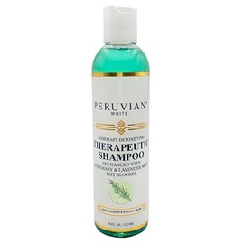 Peruvian white Rosemary Detoxifying Therapeutic Shampoo Enhanced with Rosemary & Lavender Mint (8 oz.)
