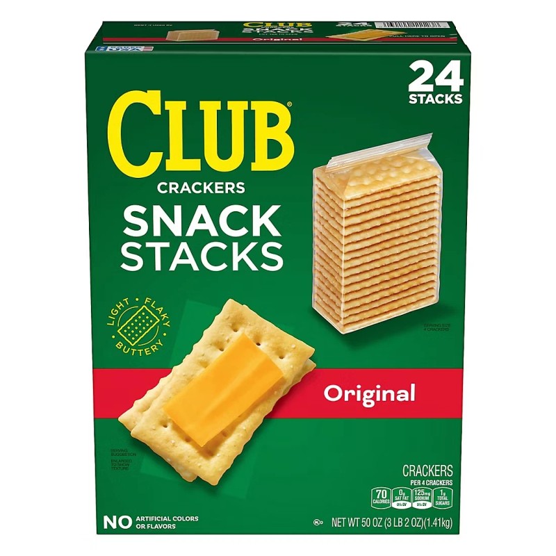 Kellogg's Club Crackers Snack Stacks (2.08 oz., 24 pk.)