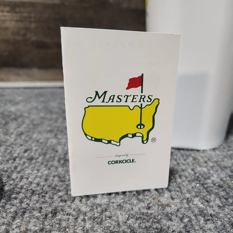 Masters Golf 24oz Traveling Tumbler Augusta National White Wine Drinking