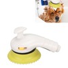 Pet Shower Head Brush with Switch Universal Soft Teeth Massage