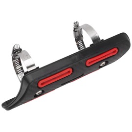 Exhaust Pipe Heat Guard Exhaust Heat Protector for 4 Stroke Motorcycles ATVs UTVs Offroad Vehicles Exhaust Pipe Heat Shield Insulation Cover (Red)