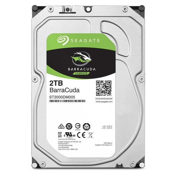 SEAGATE Barracuda 3.5P 2TB Internal Hard Drive
