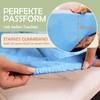 NatureMark 2 Pack Microfibre Fitted Sheet, Double Pack in Many