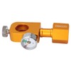 CGA320 CO2 Refilling Adapter with Pressure Gauge Soda Refill Quick