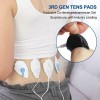 TENS 20PCS Electrode Pads Electrode Pulse Massager Large Snap Replacement