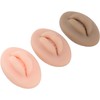 Práctica de Labios de Silicona, 3 Piezas de Labios de