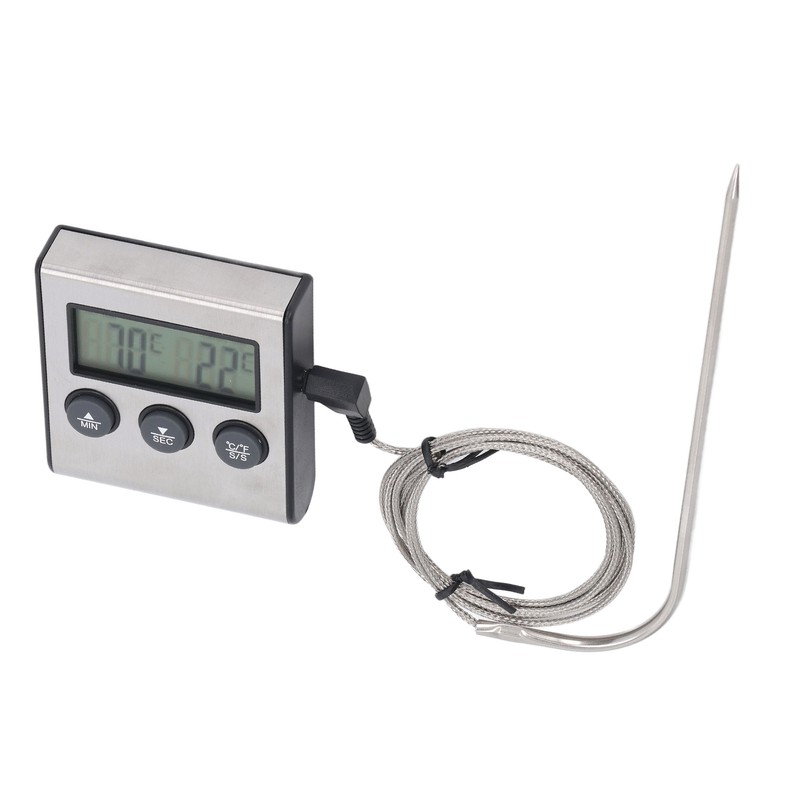 Meat Thermometer Electronic with Probe Digital Oven for Cooking Kitchen