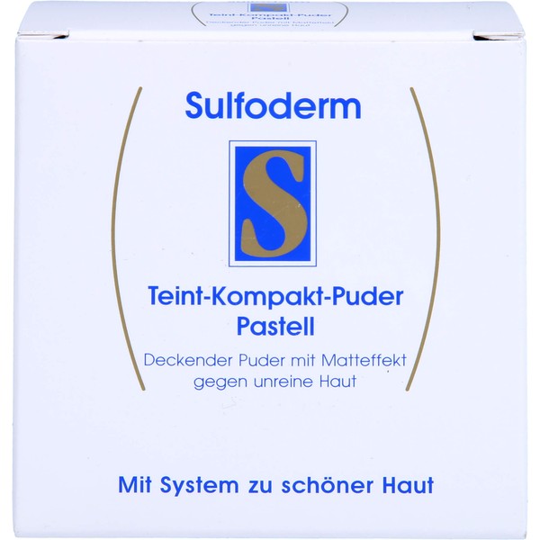 Sulfoderm S Teint-Kompakt-Puder pastell, 10 g Puder