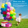 IDAODAN Electric Balloon Pump, Portable Electric Balloon Blower Machine Balloon