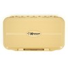 Kingfisher Fly Fishing Waterproof Dry Fly Box with Leaf