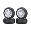 Foil pre-glued tire micro X (White / Mini Inferno) IHTH05W