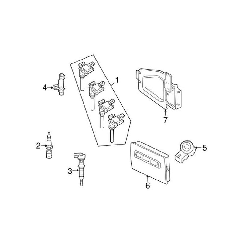 Mopar Part 68238603AA Ignition Coil/Ign