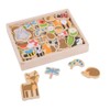 Bigjigs Toys Wooden Woodland Magnets - 35 Magnets