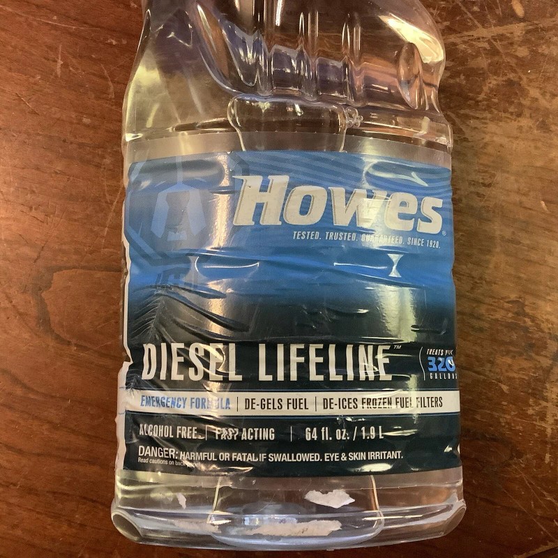 Howes Diesel Lifeline Fuel System Additive 64oz REV0419/103092