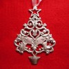 GANZ NEW Colorful Tree Design Ornament from Ganz, "Merry Christmas